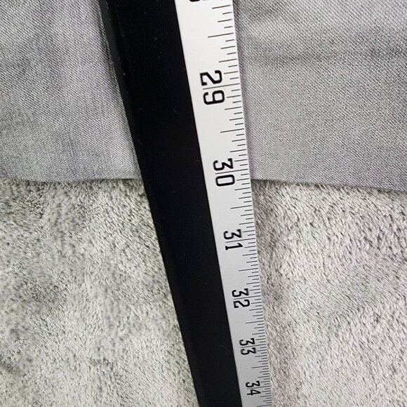 Womens JM Collection Gray Pants Straight Rayon Blend Stretch Hi Rise Size 4 - Picture 7 of 9